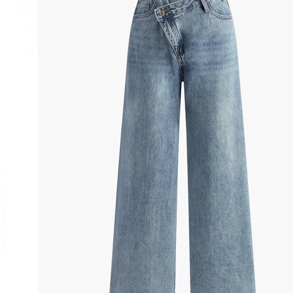 Commense Light Blue Flare Jeans - Picture 1 of 1